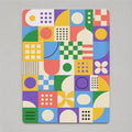 Joy Grid Color Pop mousepad mockup view 1