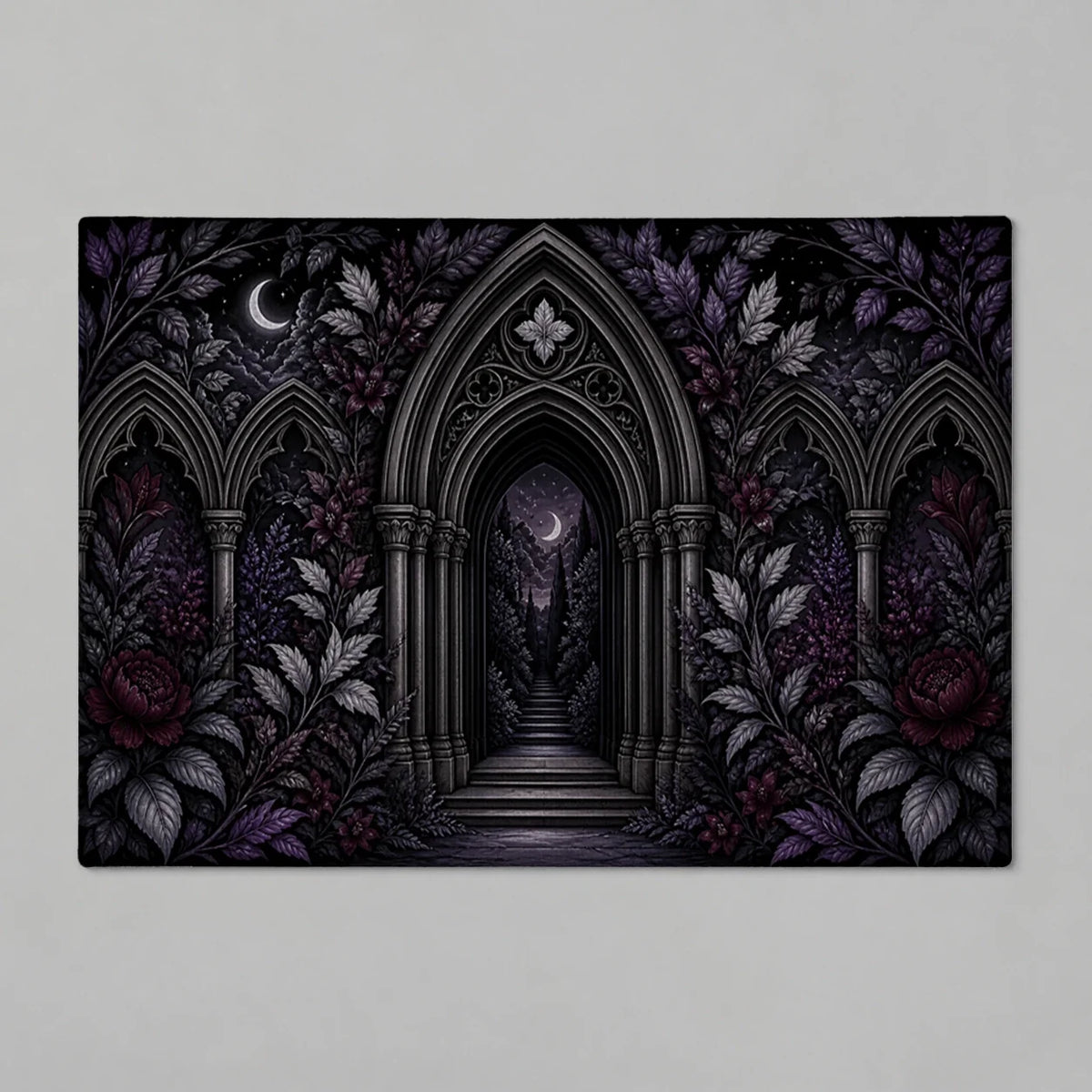 Midnight Threshold Nyx doormat mockup view 1