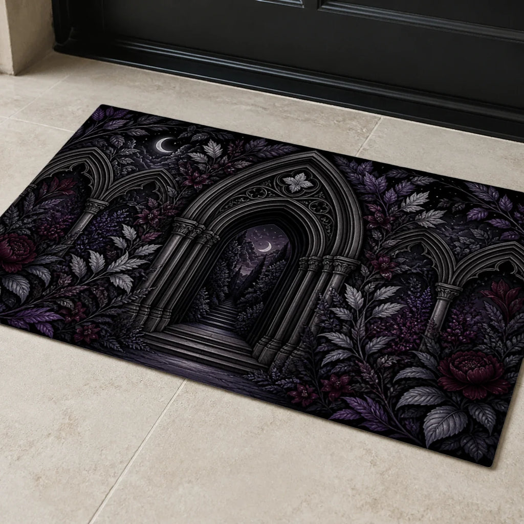 Midnight Threshold Nyx doormat mockup view 2