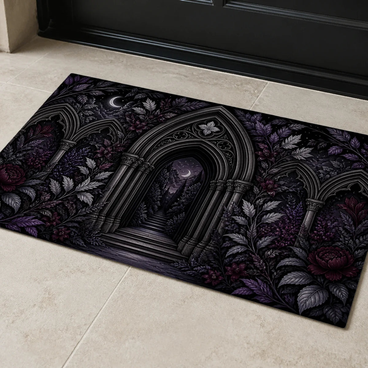Midnight Threshold Nyx doormat mockup view 2