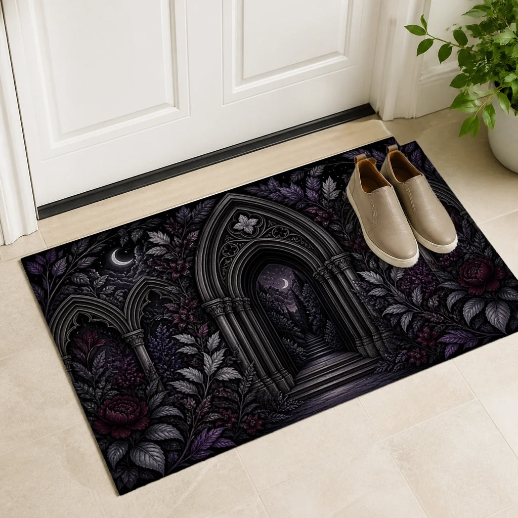 Midnight Threshold Nyx doormat mockup view 3