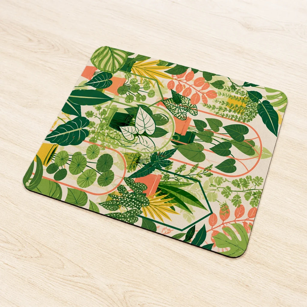 Mini Greenhouse Chloris mousepad mockup view 2