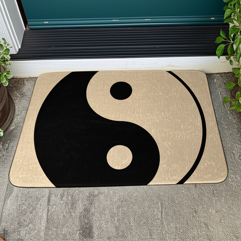 Yin Yang Doormat
