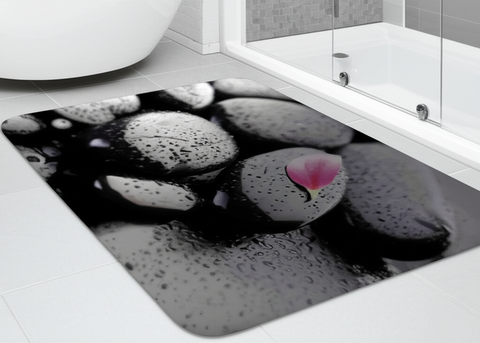 Zen Stone Bathroom Mat