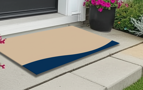 Modern Wave Doormat
