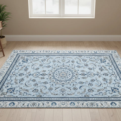Elegant Floral Rug
