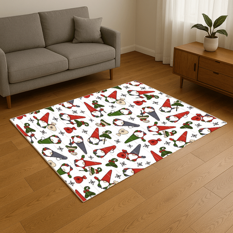 Gnome Christmas Rug