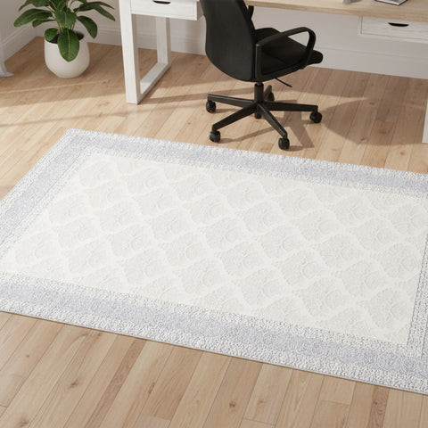Elegant Damask Rug