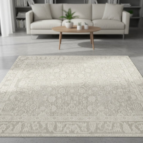 Elegant Floral Rug