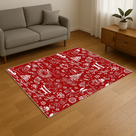 Festive Christmas Rug