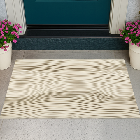 Abstract Wave Doormat
