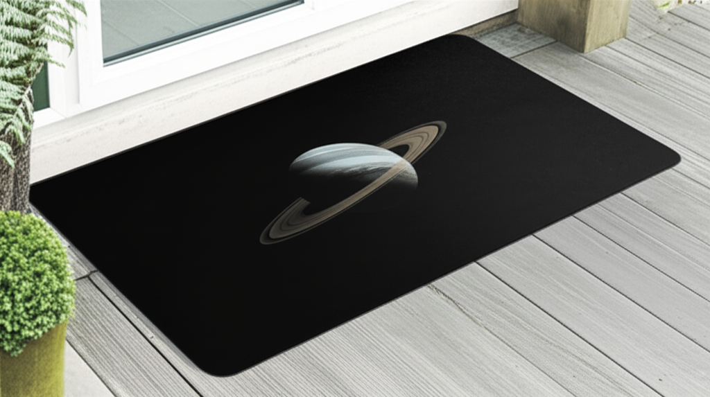 Saturn Planet Doormat