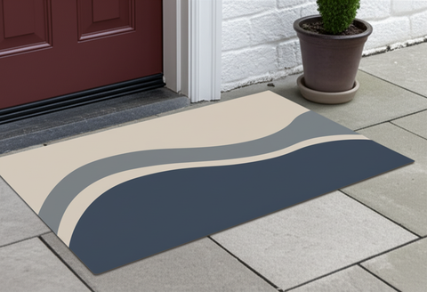 Modern Waves Doormat