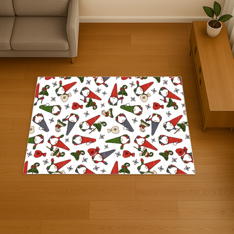 Gnome Christmas Rug