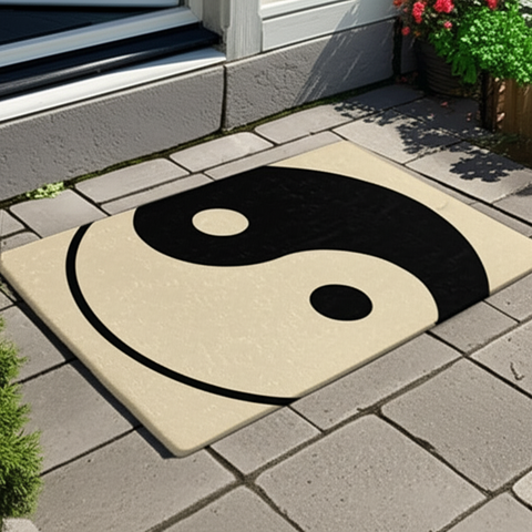 Yin Yang Doormat