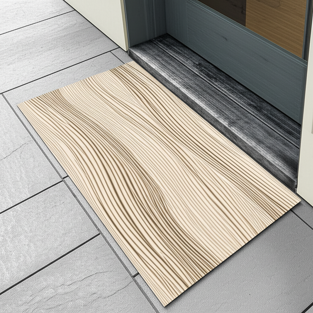 Abstract Wave Doormat