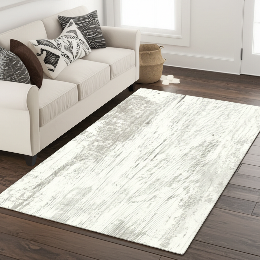 Rustic Wood Premium Rug