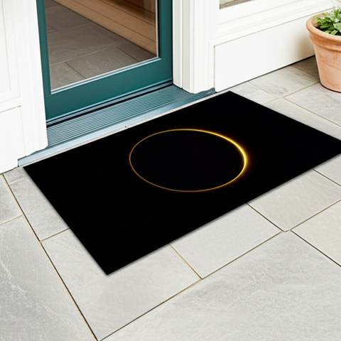 Abstract Neutral Doormat