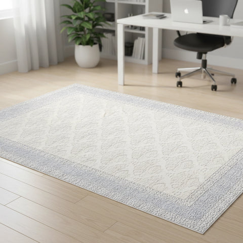 Elegant Damask Rug
