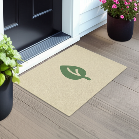 Botanical Leaf Doormat