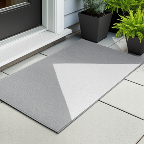 Modern Triangle Doormat
