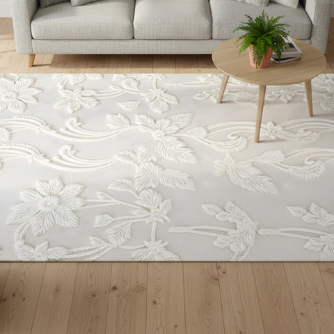 Elegant Floral Rug