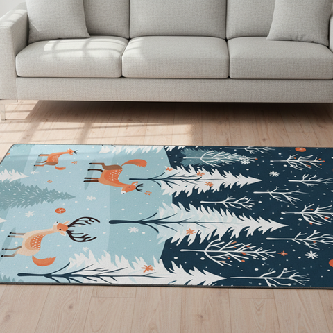 Winter Woodland Rug