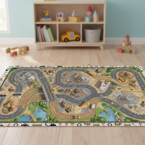 Construction Zone Rug