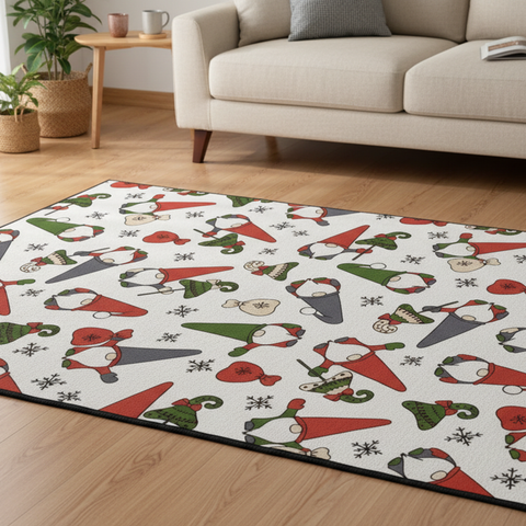 Gnome Christmas Rug