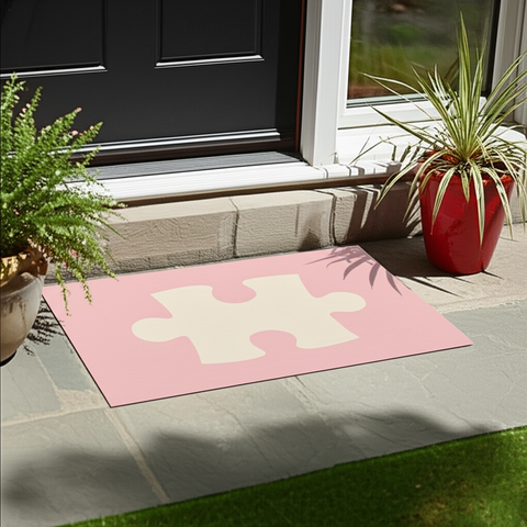 Puzzle Piece Doormat