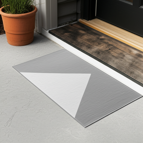 Modern Triangle Doormat