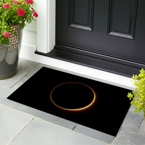 Abstract Neutral Doormat