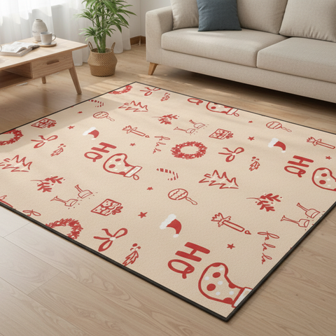 Festive Christmas Rug