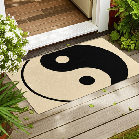 Yin Yang Doormat