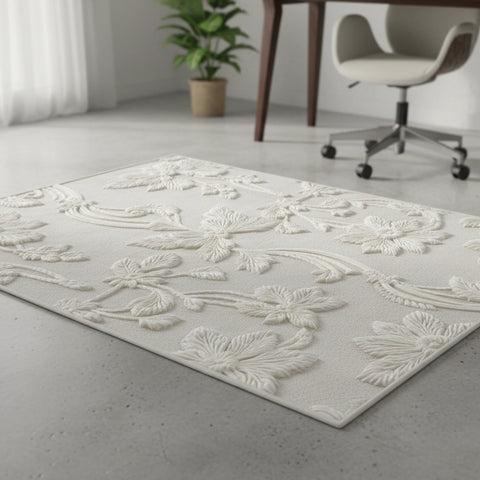 Elegant Floral Rug