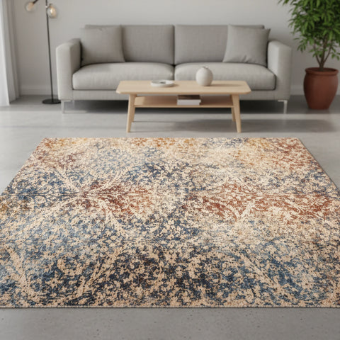 Vintage Floral Rug
