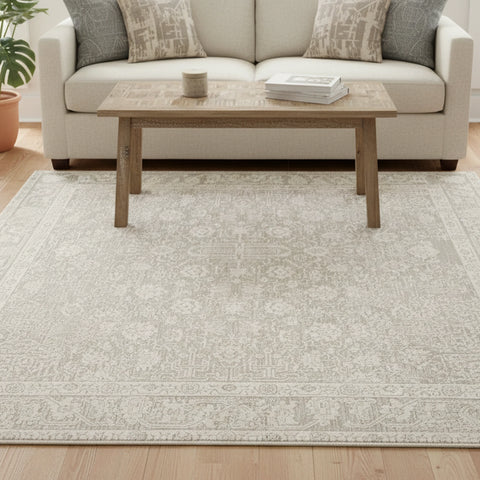 Elegant Floral Rug