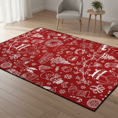 Festive Christmas Rug