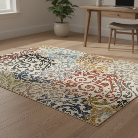 Eclectic Paisley Rug