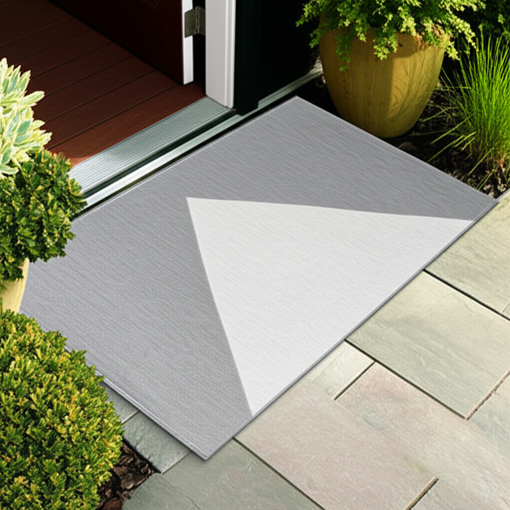 Modern Triangle Doormat