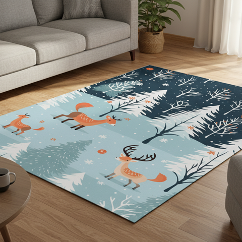 Winter Woodland Rug