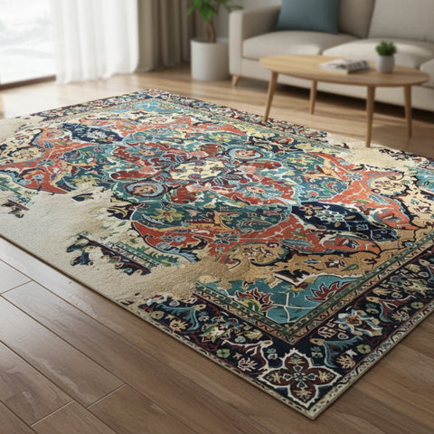 Ornate Medallion Rug