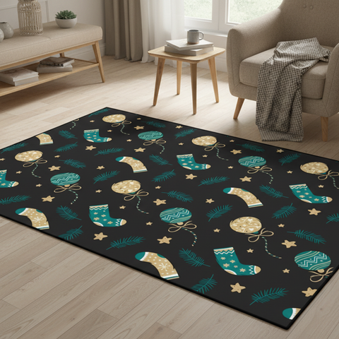 Festive Holiday Rug