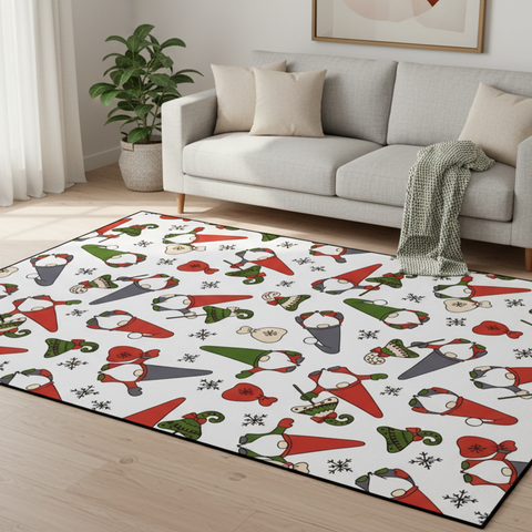Gnome Christmas Rug