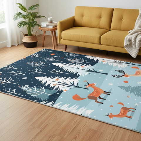 Winter Woodland Rug