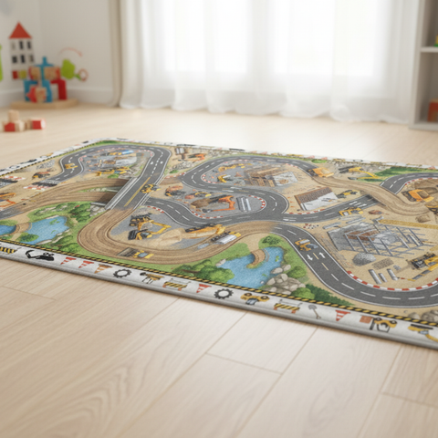 Construction Zone Rug