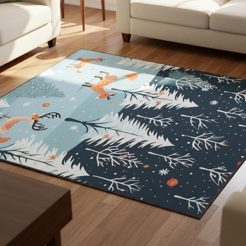 Winter Woodland Rug