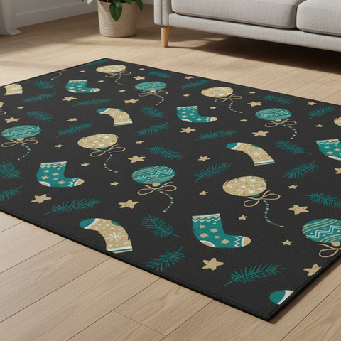 Festive Holiday Rug