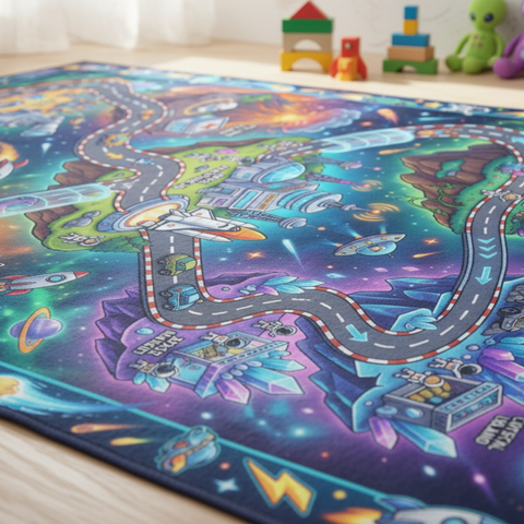 Space Adventure Rug
