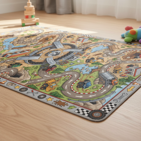 Monster Truck Adventure Rug